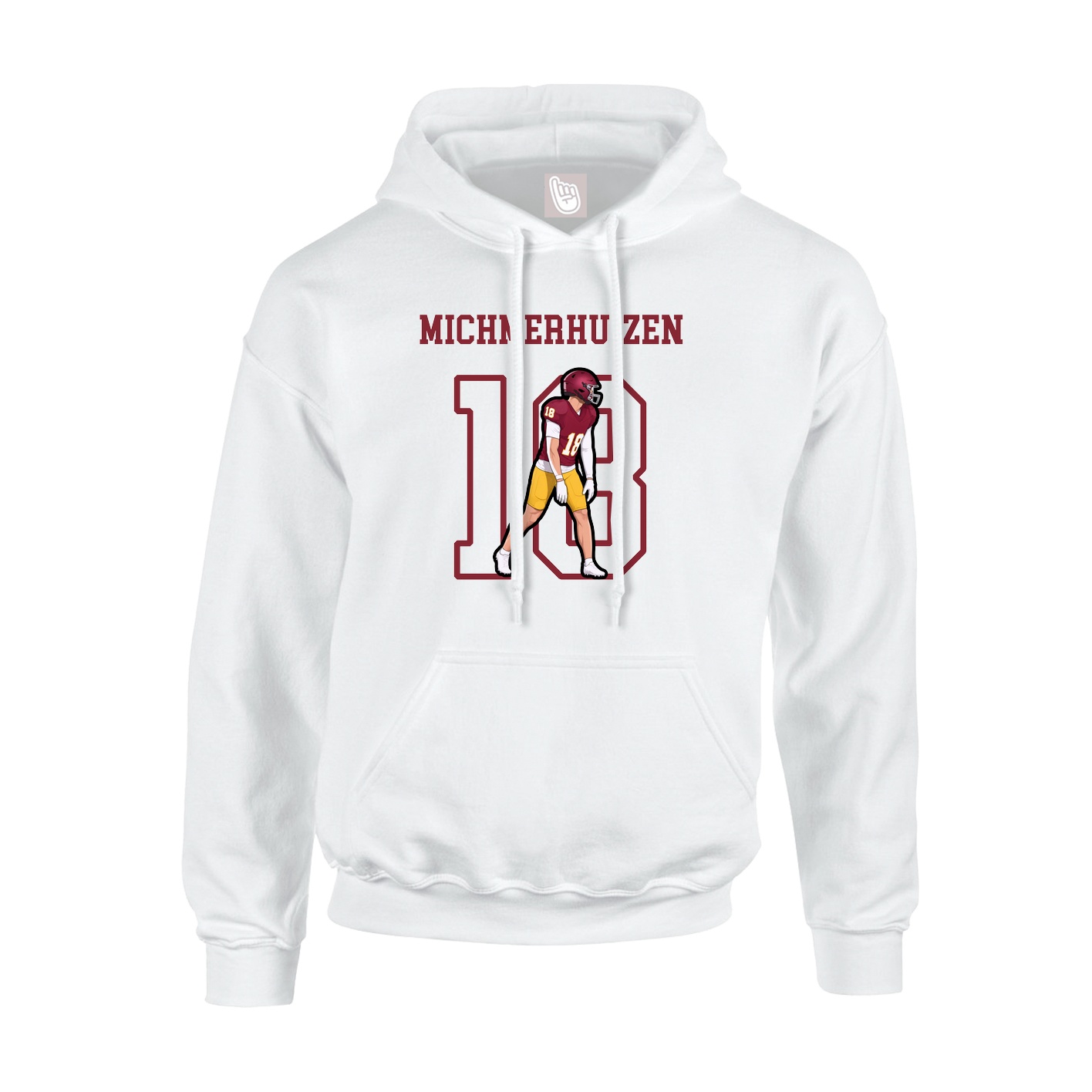 Youth Hoodie — Shirsey in White