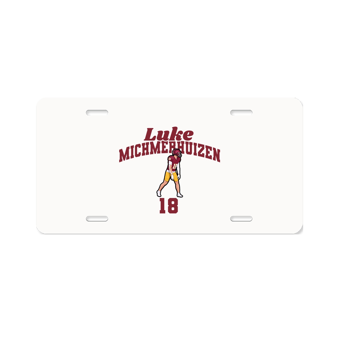 License Plate — Signature Arch in Classic