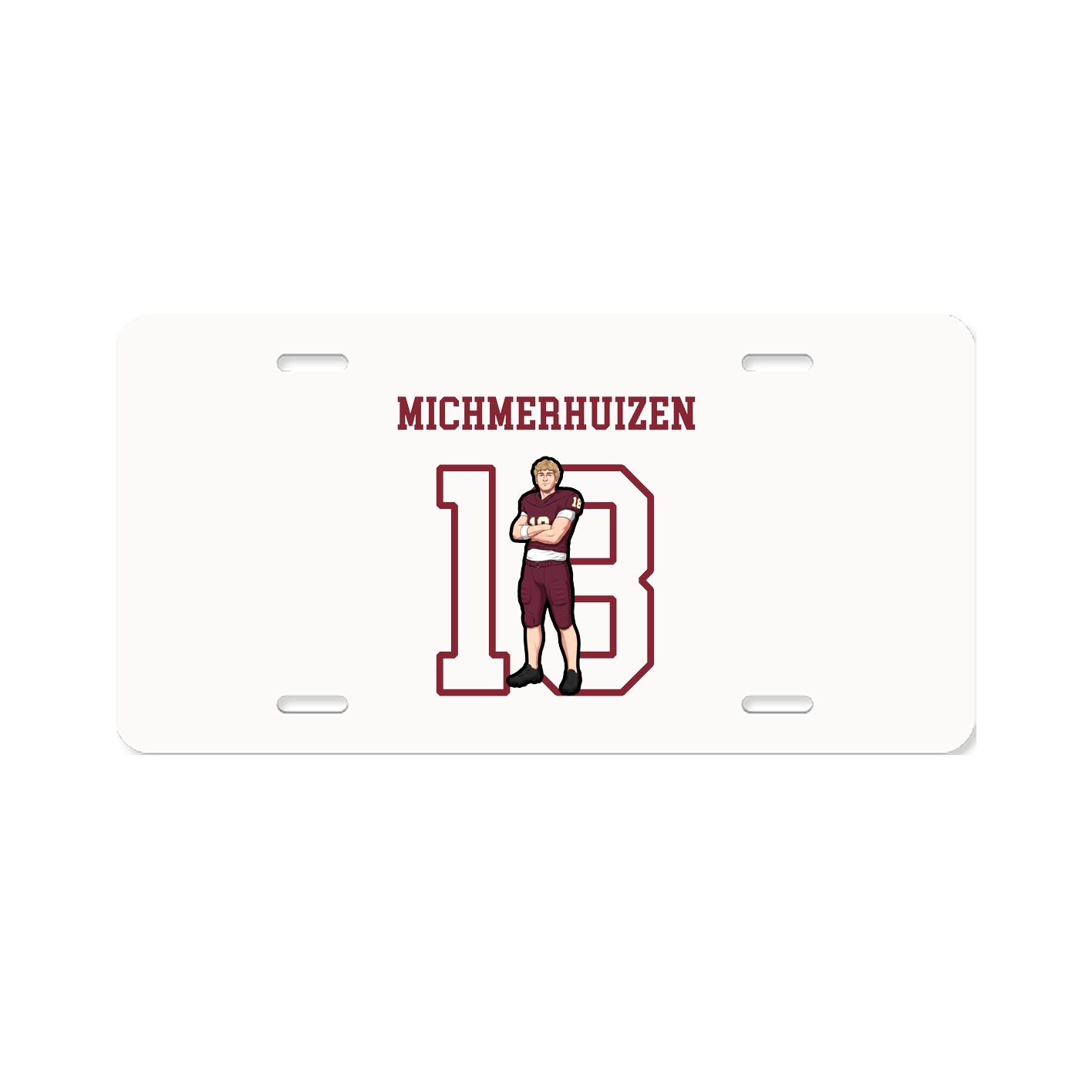 License Plate — Shirsey in Classic