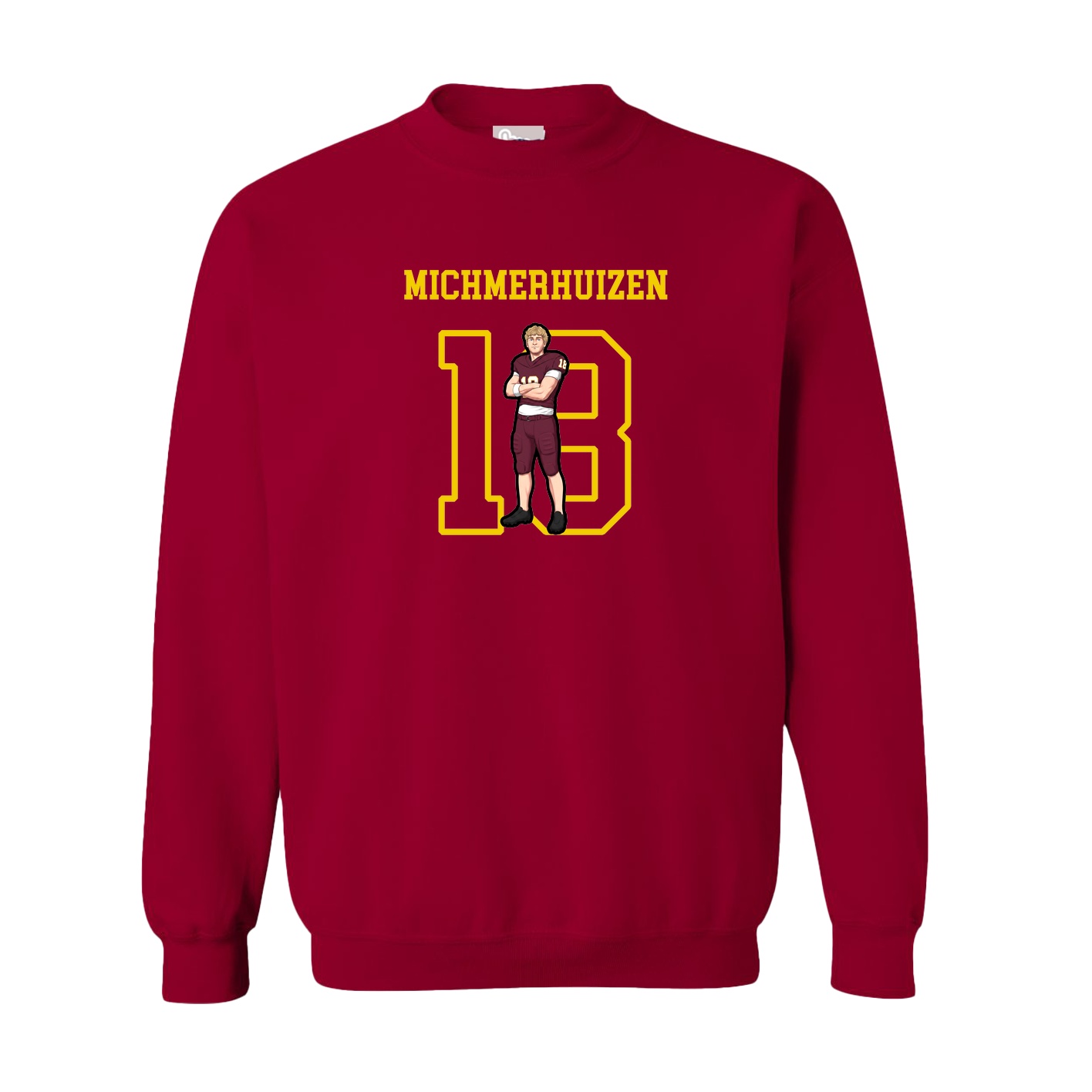 Fleece Crew — Shirsey in Cardinal