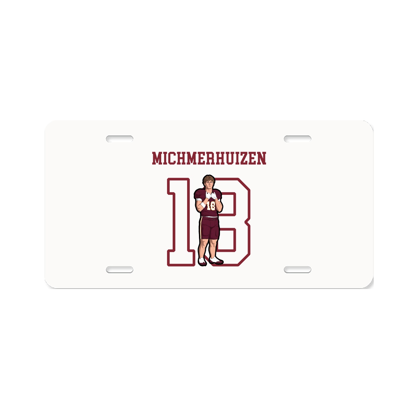 License Plate — Shirsey in Classic
