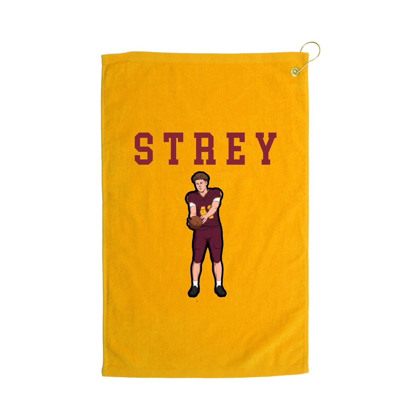 Golf Towel — Shirsey in Gold