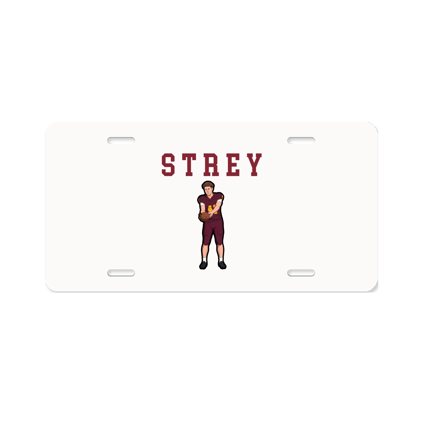License Plate — Shirsey in Classic