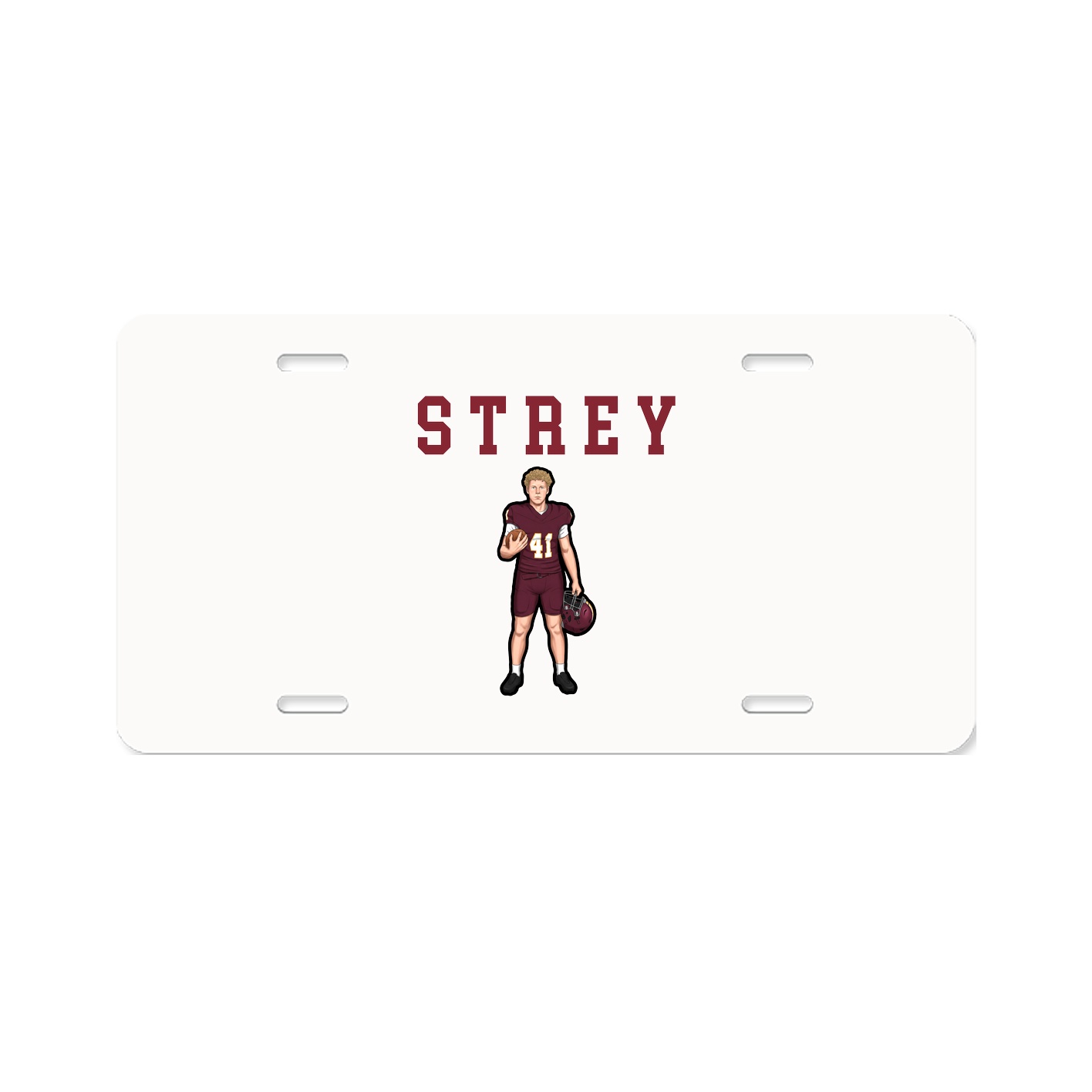 License Plate — Shirsey in Classic