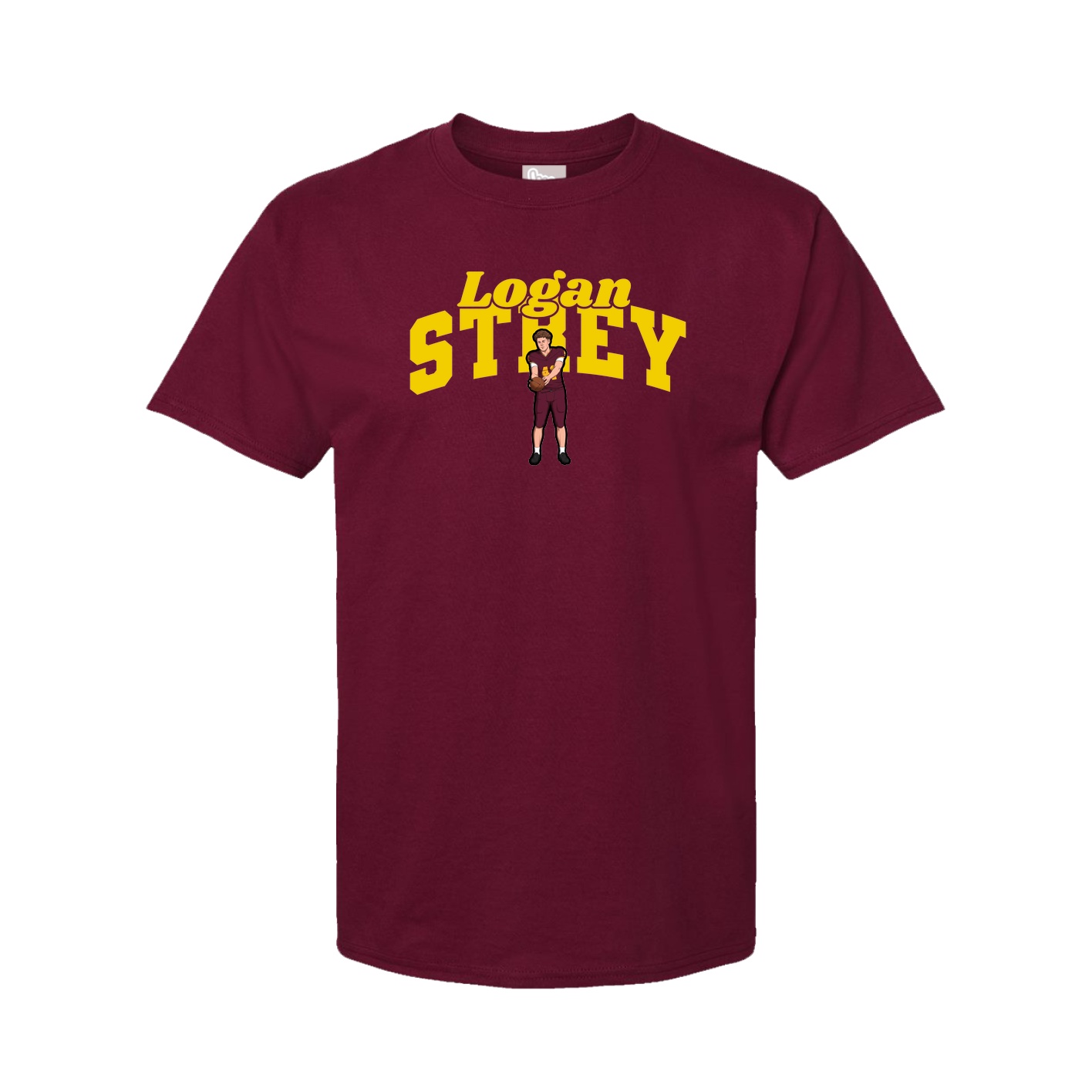 Youth Tee — Signature Arch in Cardinal