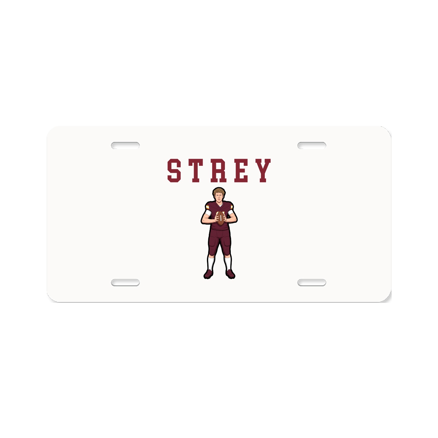 License Plate — Shirsey in Classic