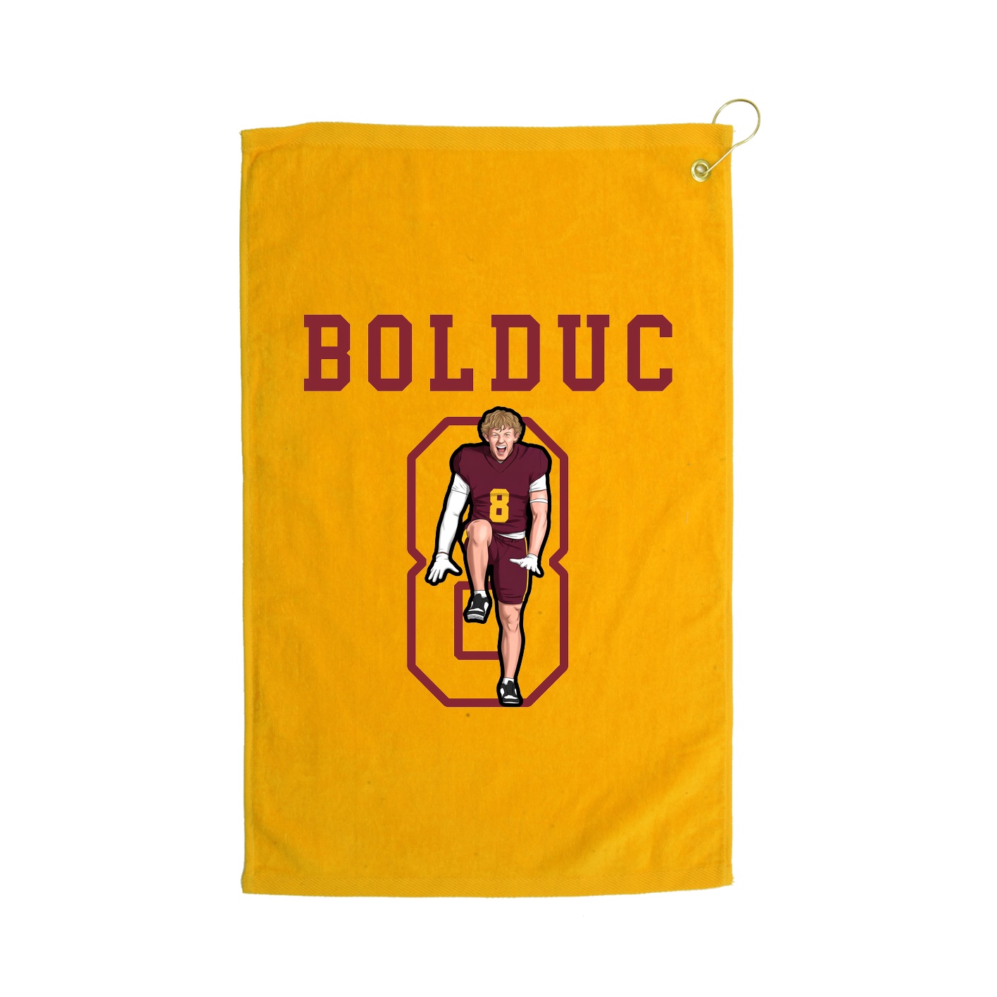 Golf Towel — Shirsey in Gold