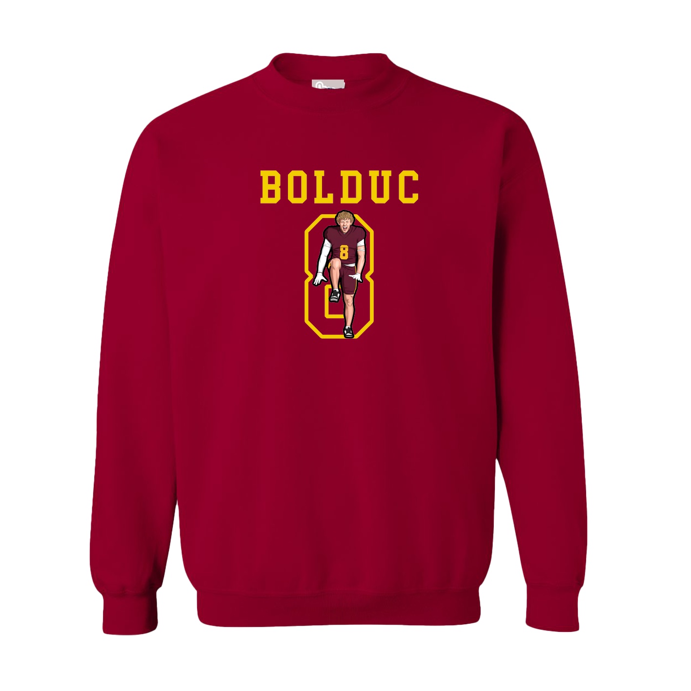 Fleece Crew — Shirsey in Cardinal