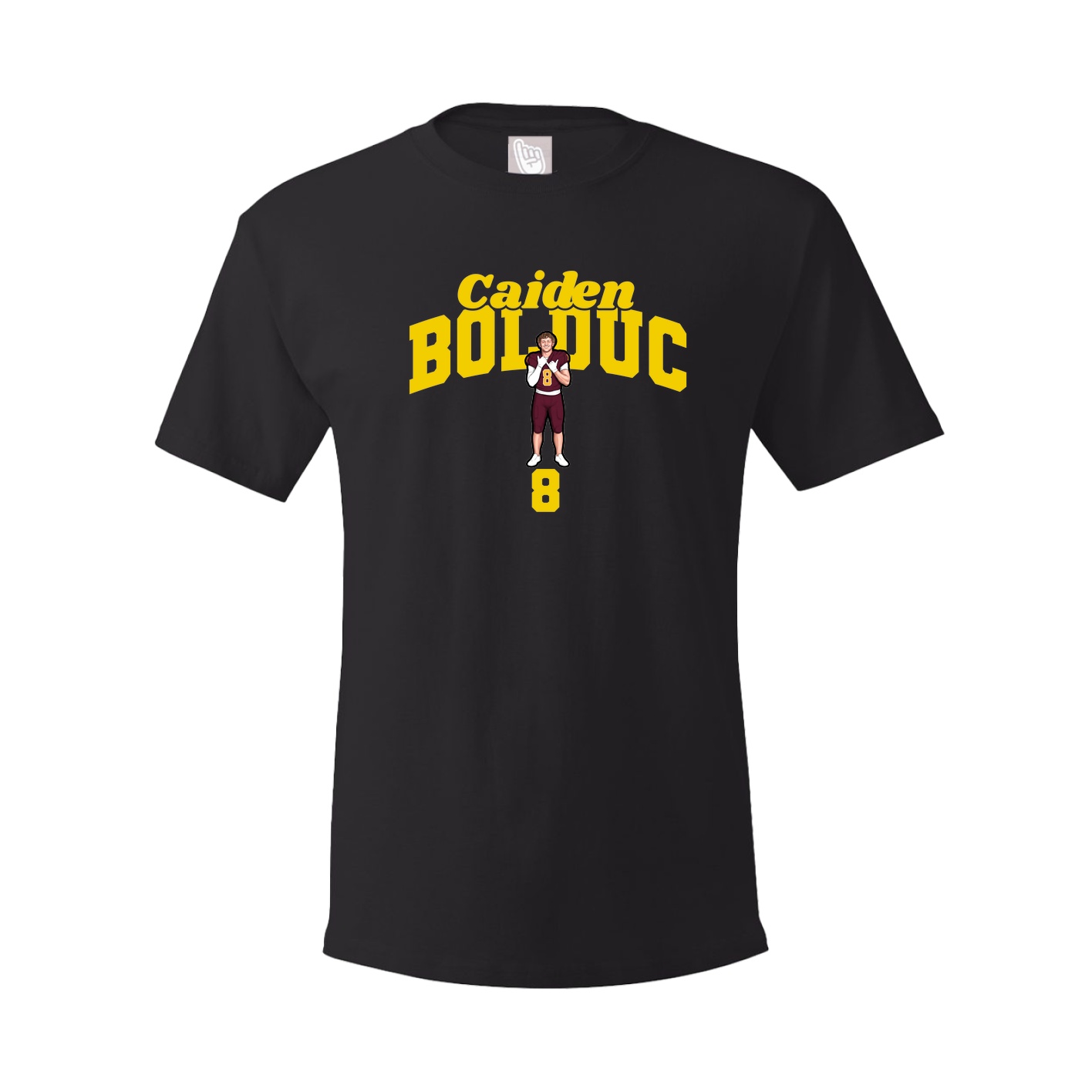 Youth Tee — Signature Arch in Black