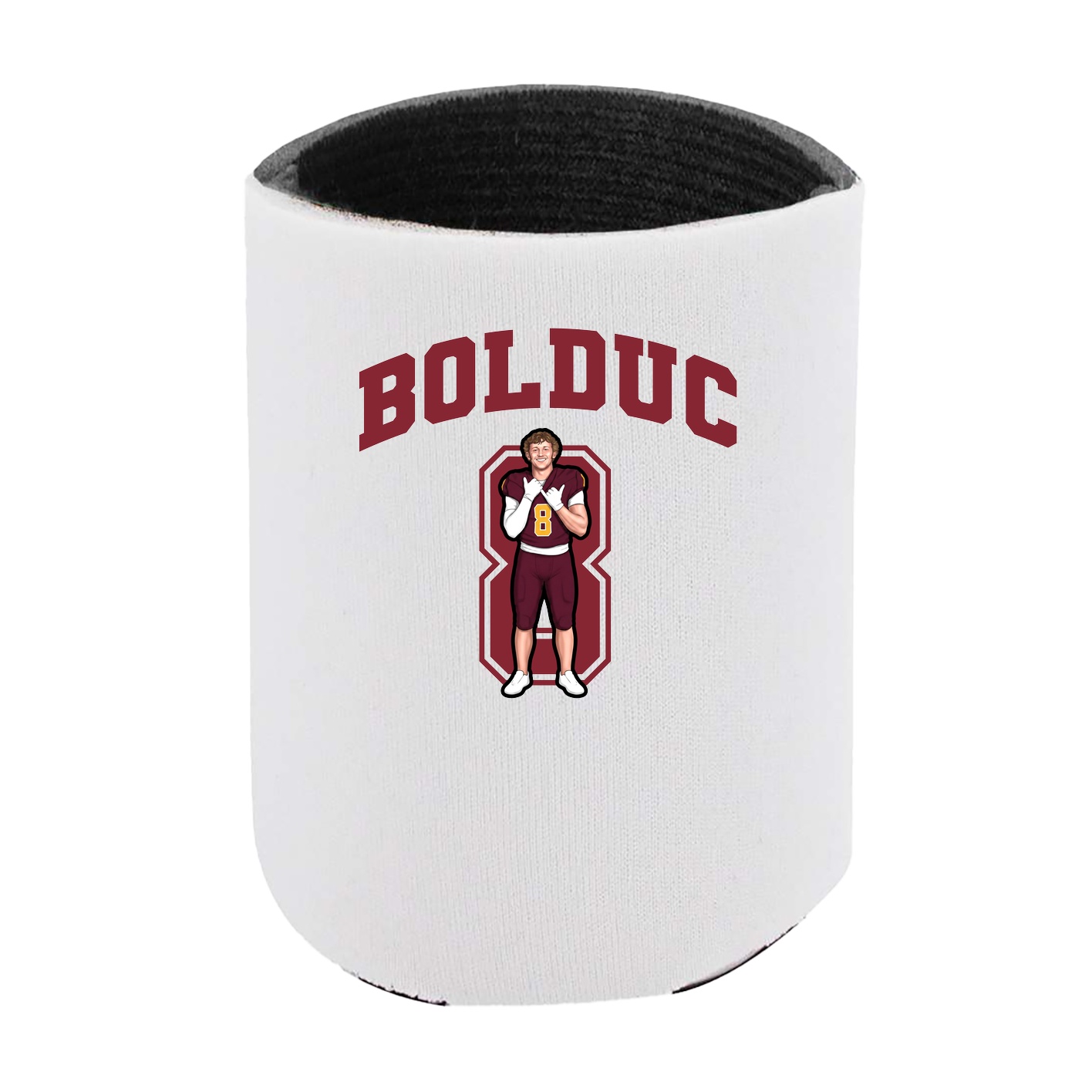 Can Holder — Number in White
