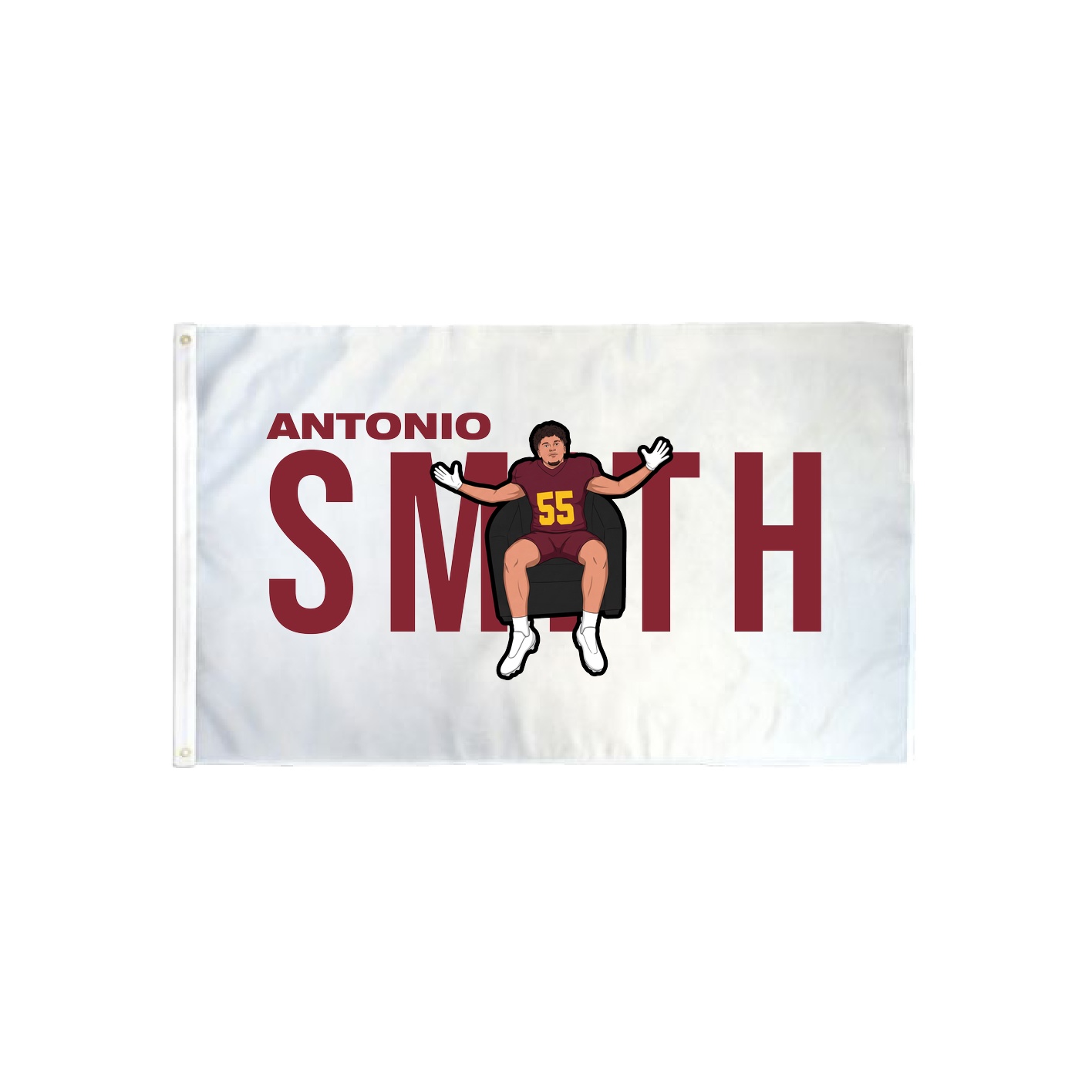 3x5 Flag — Player Name in Classic