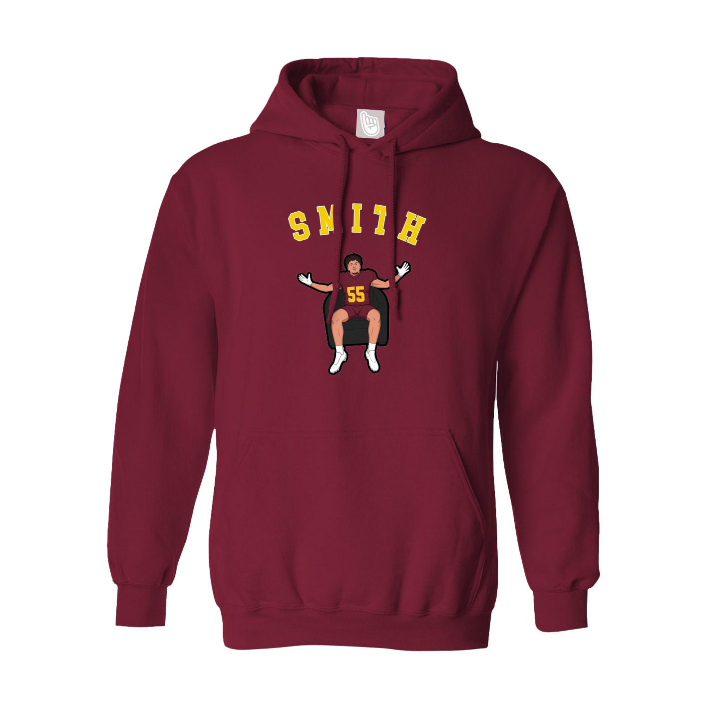 Hoodie — Shirsey Arch in Cardinal