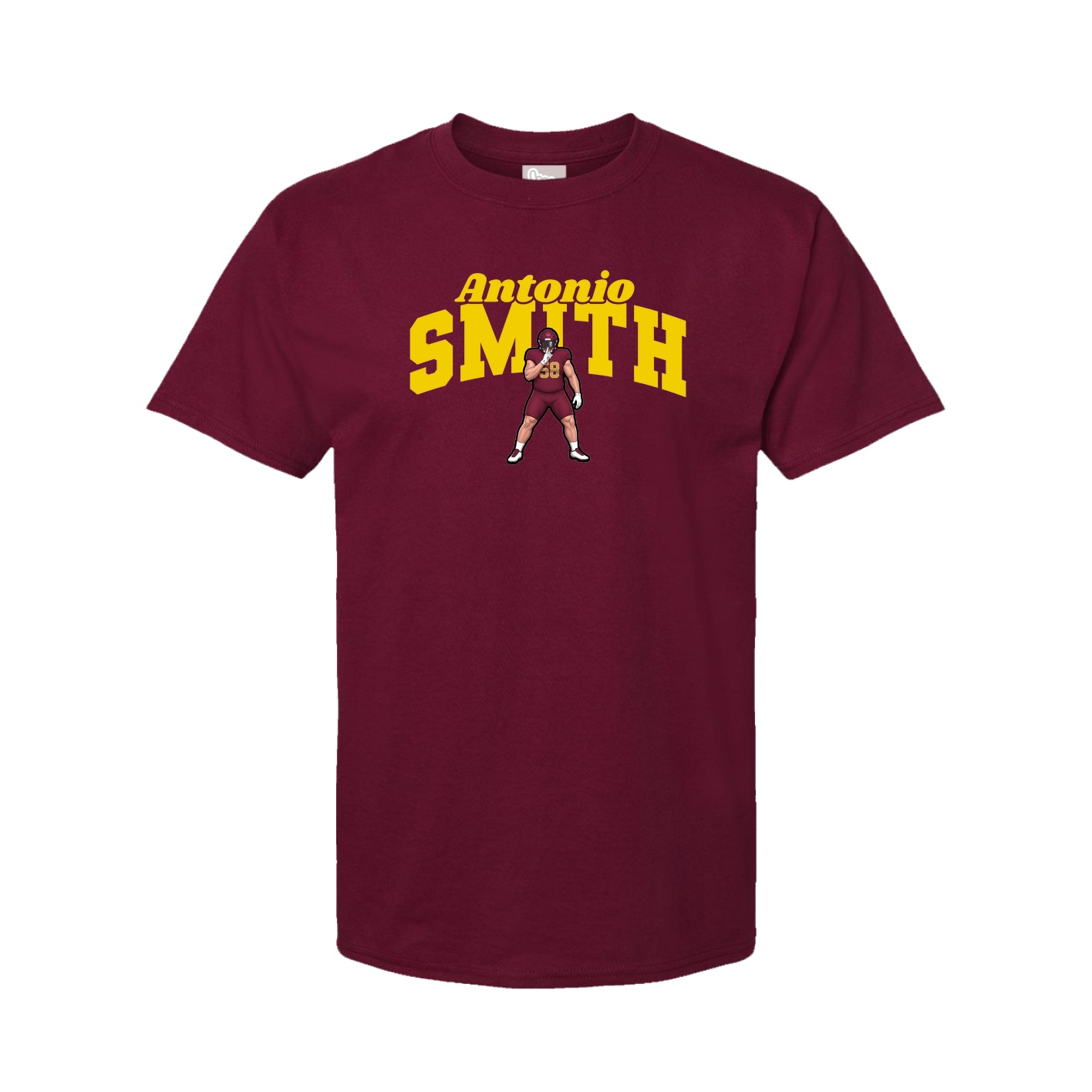 Youth Tee — Signature Arch in Cardinal