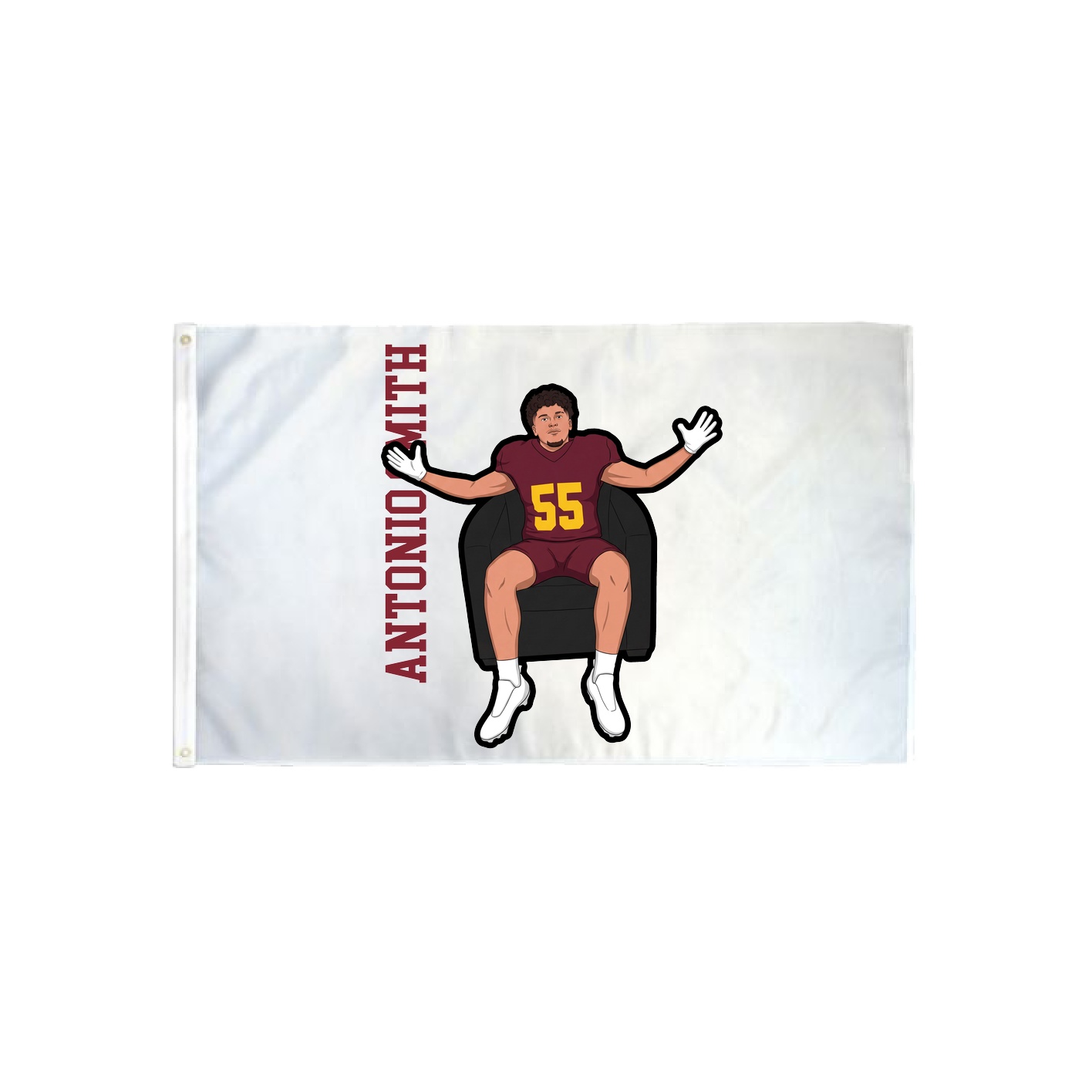 3x5 Flag — Name Vertical in Classic