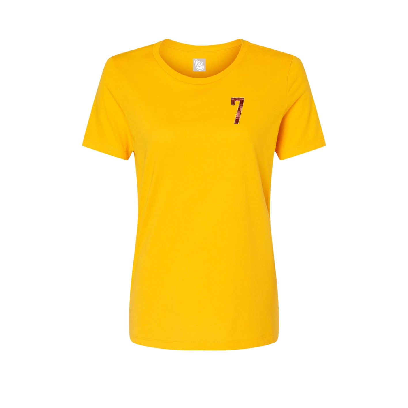 Womens Tee — Front Shirsy in Gold
