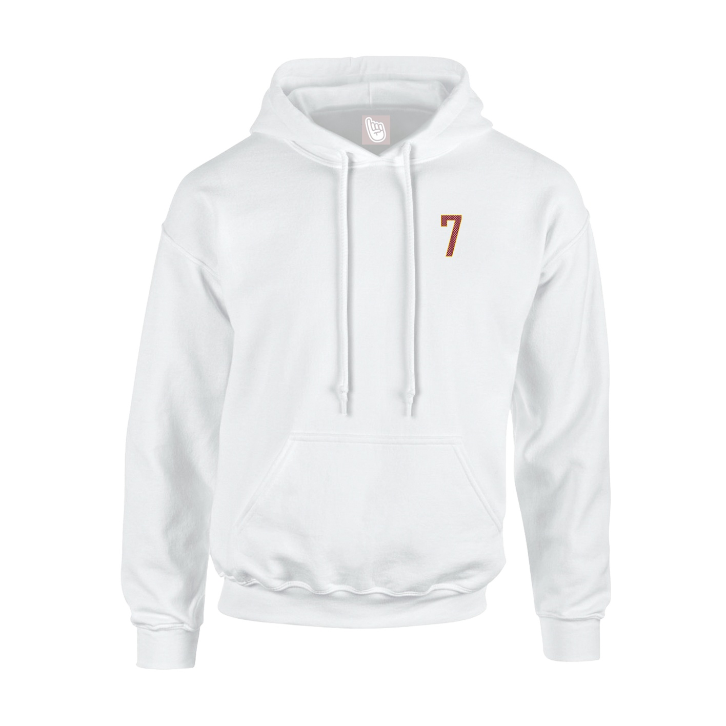 Youth Hoodie — Front Shirsy in White