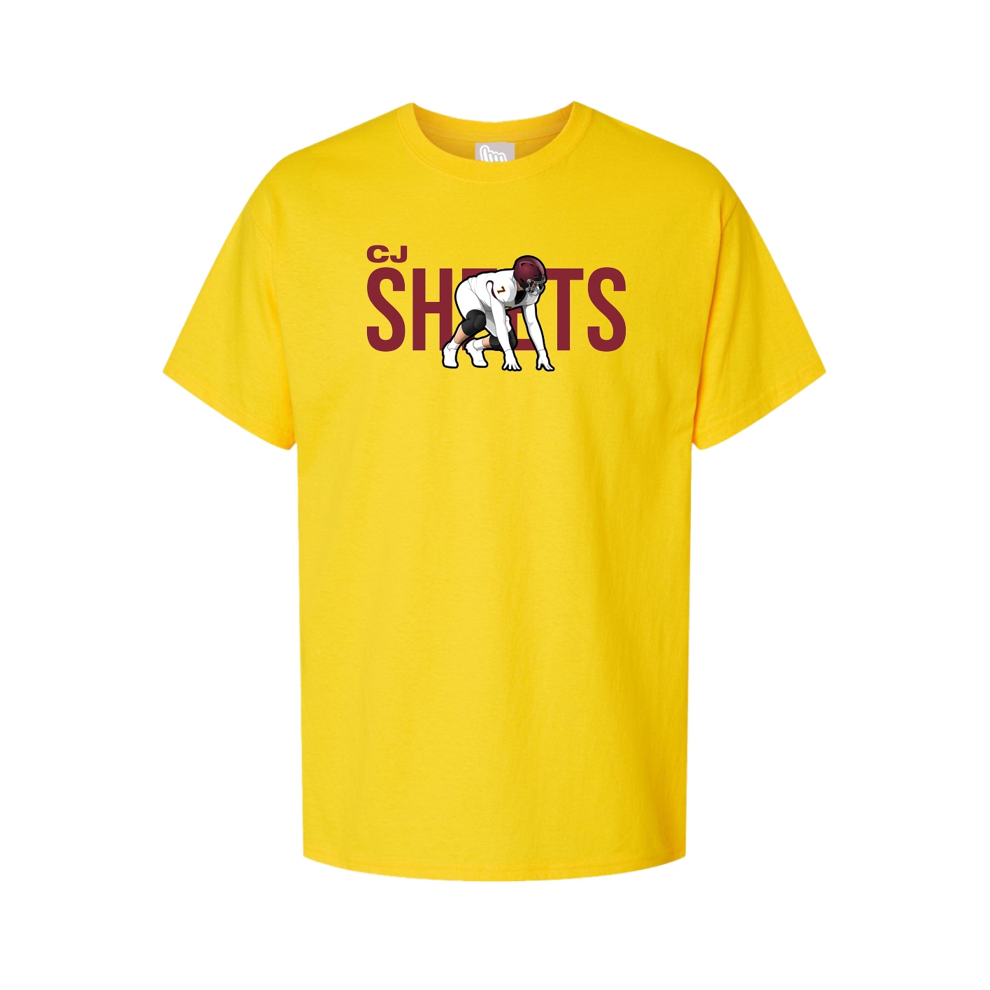 Youth Tee — Player Name in Gold