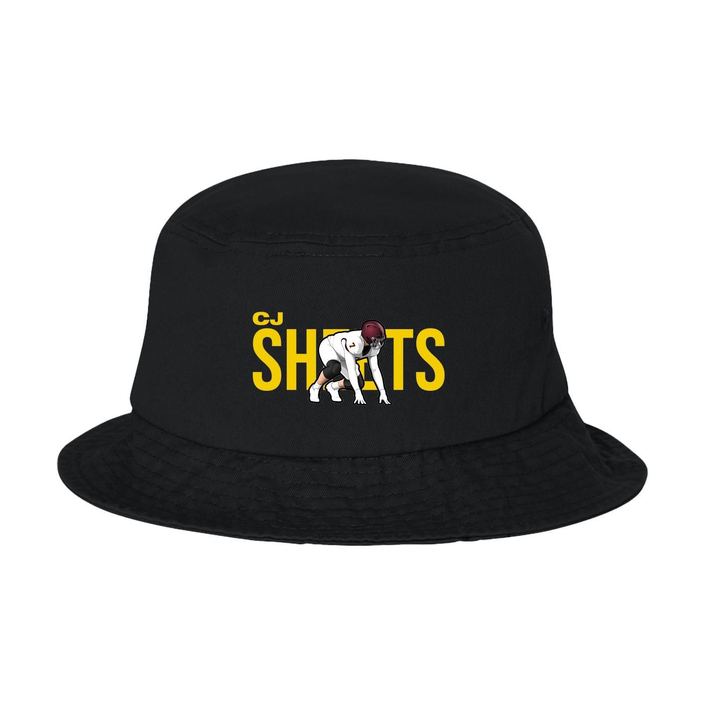 Bucket Cap — Player Name in Black
