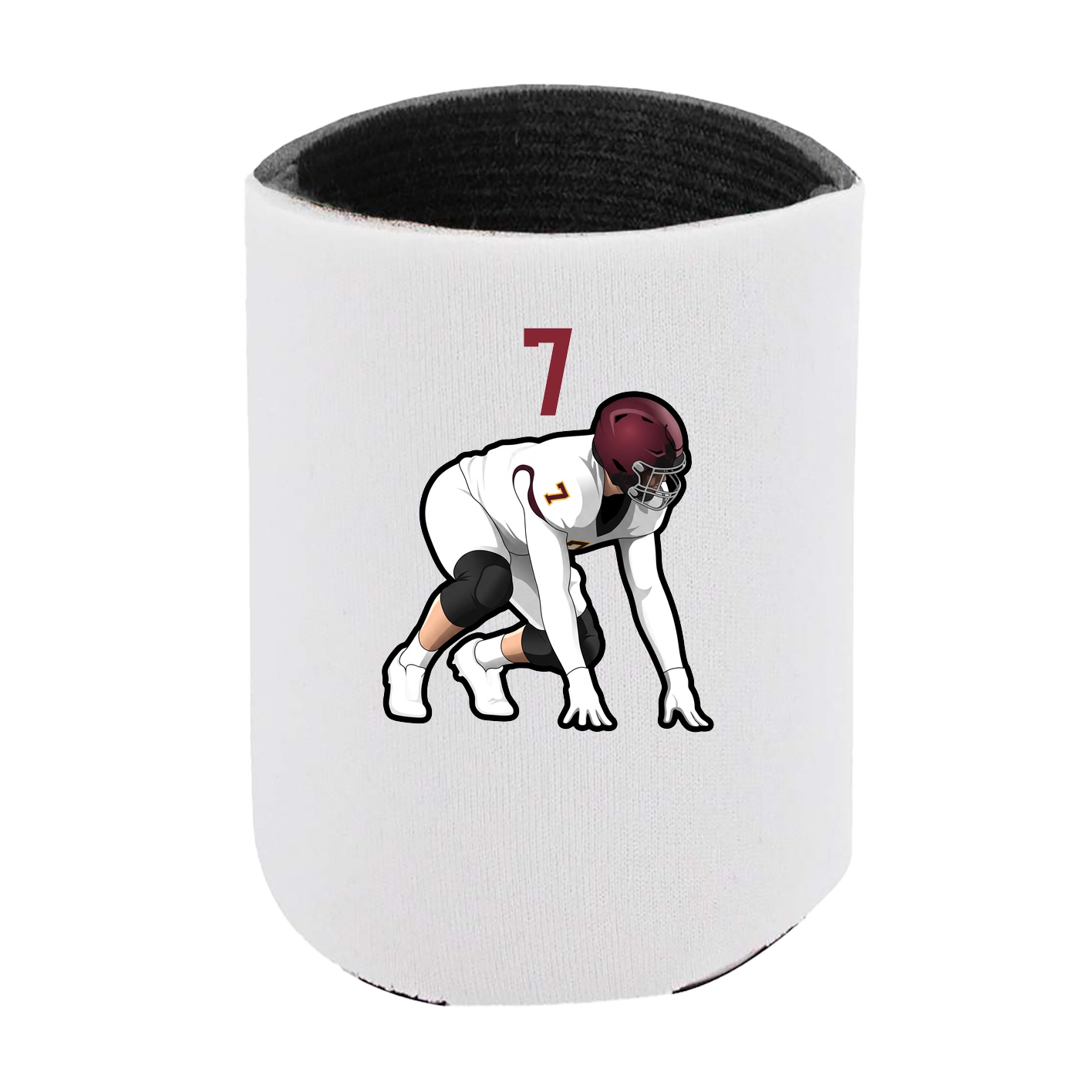 Can Holder — Number Top in White