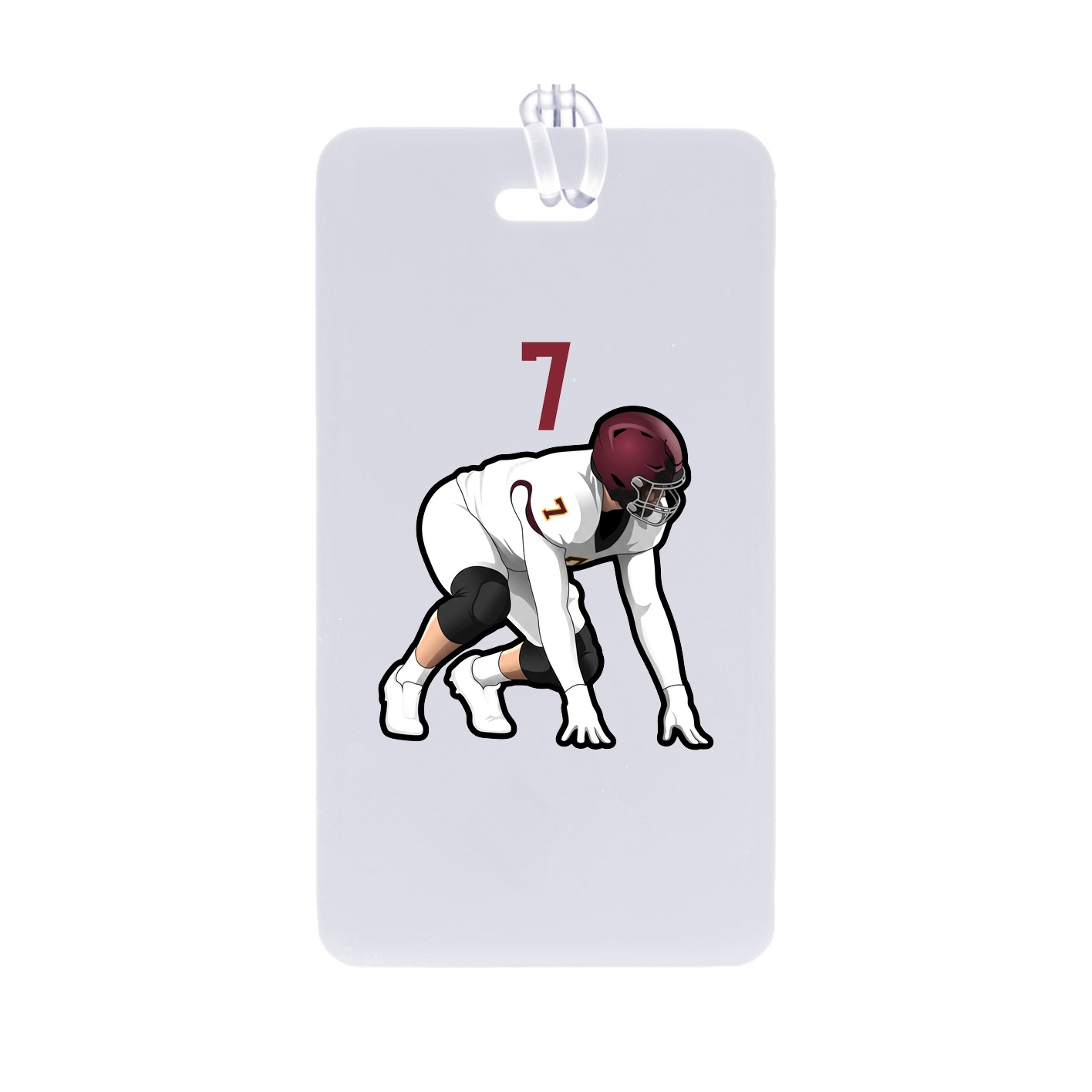 Bag Tag — Number Top in Classic