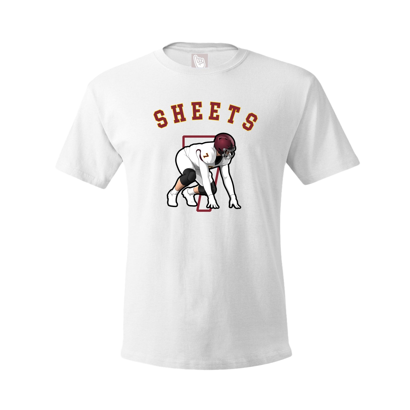 Tee — Shirsey Arch in White