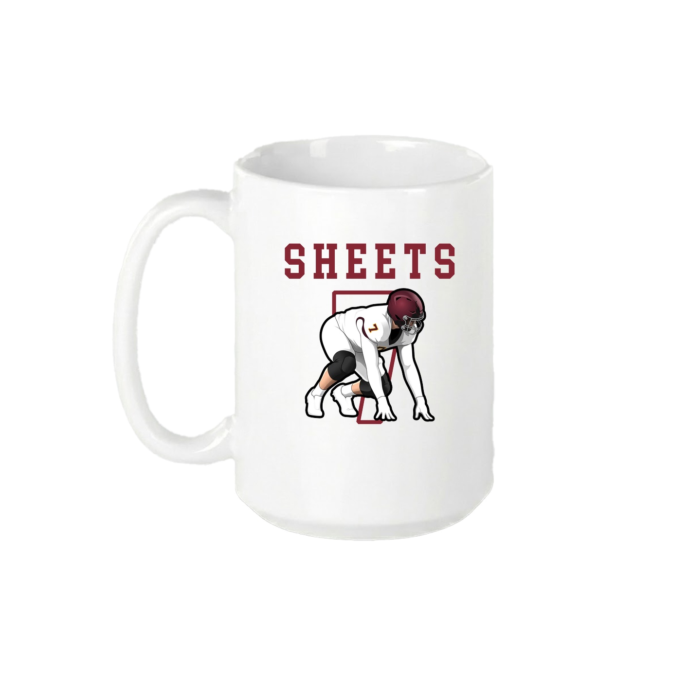15oz Coffee Mug — Shirsey in White