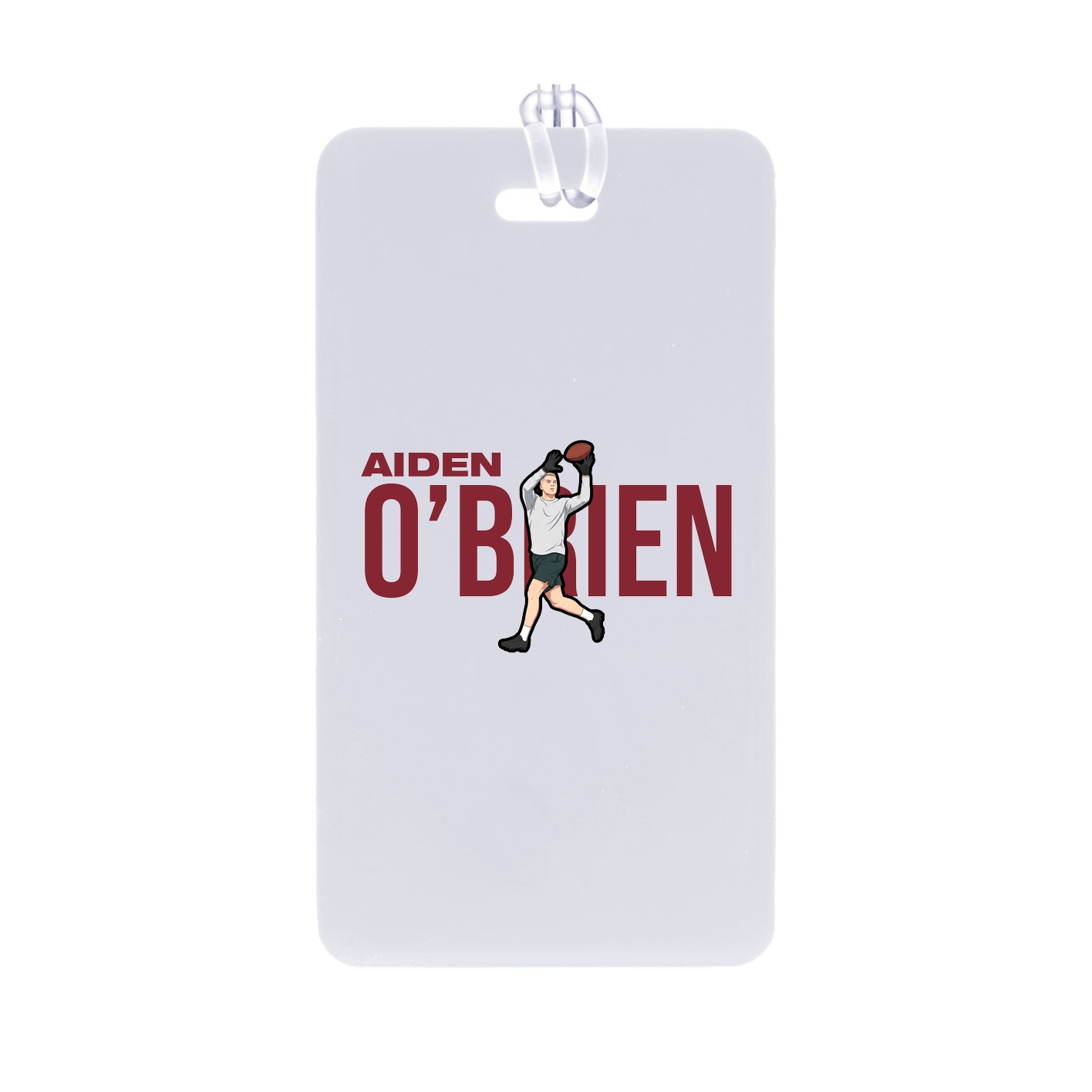 Bag Tag — Player Name in Classic