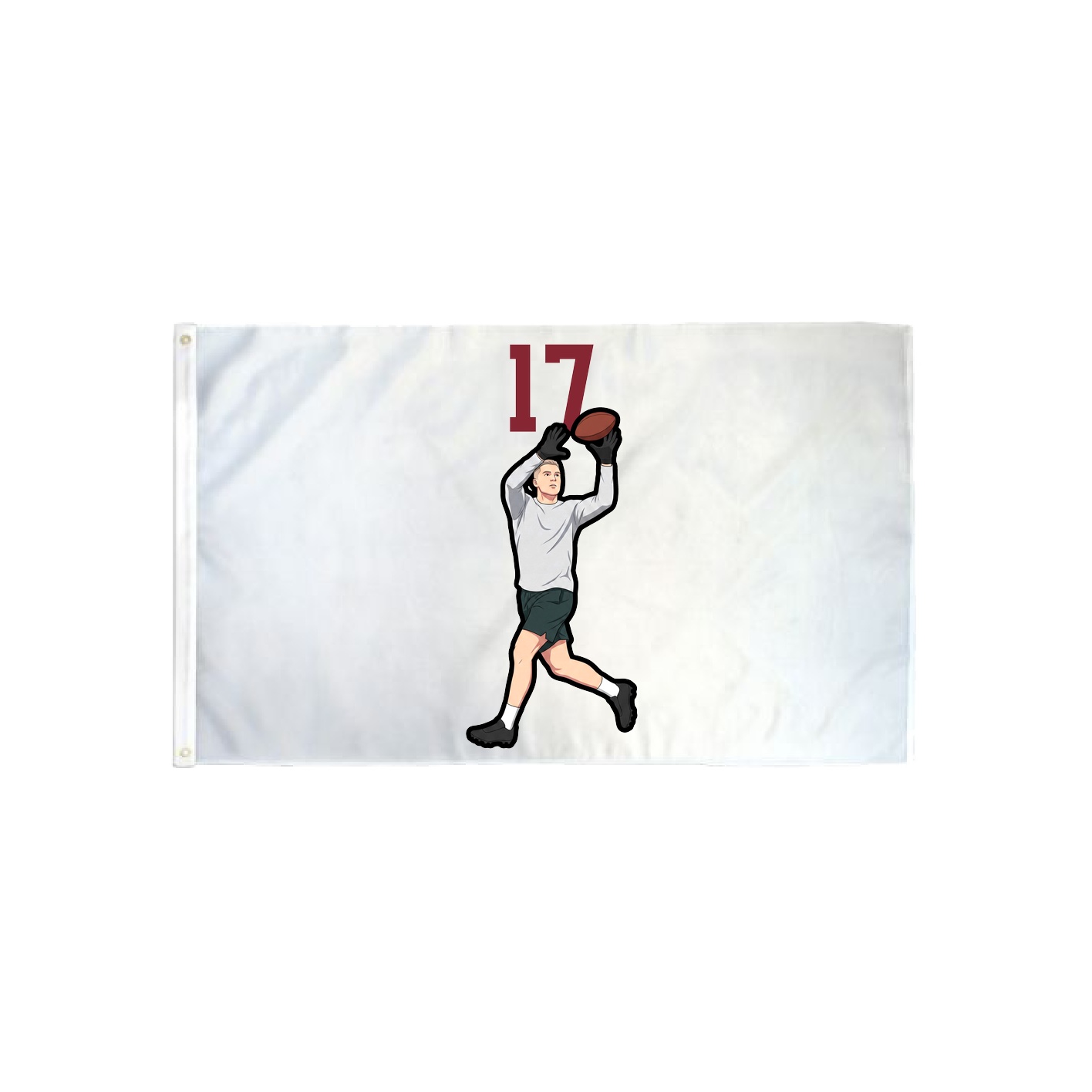 3x5 Flag — Number Top in Classic