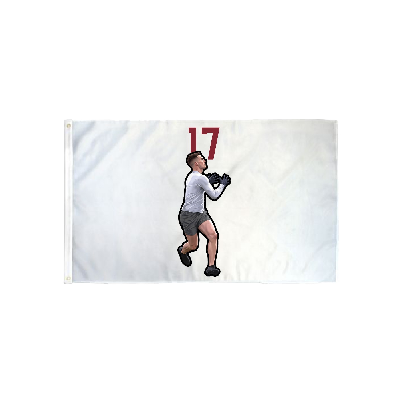 3x5 Flag — Number Top in Classic