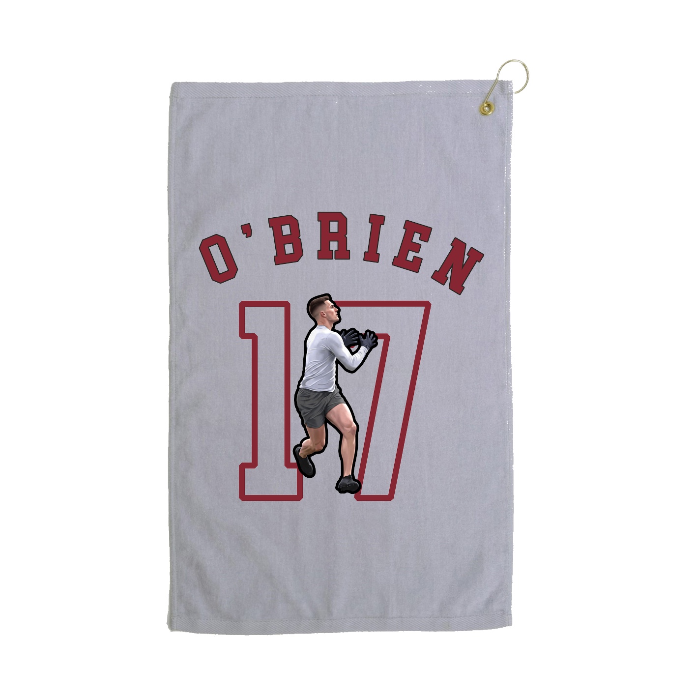 Golf Towel — Shirsey Arch in Grey