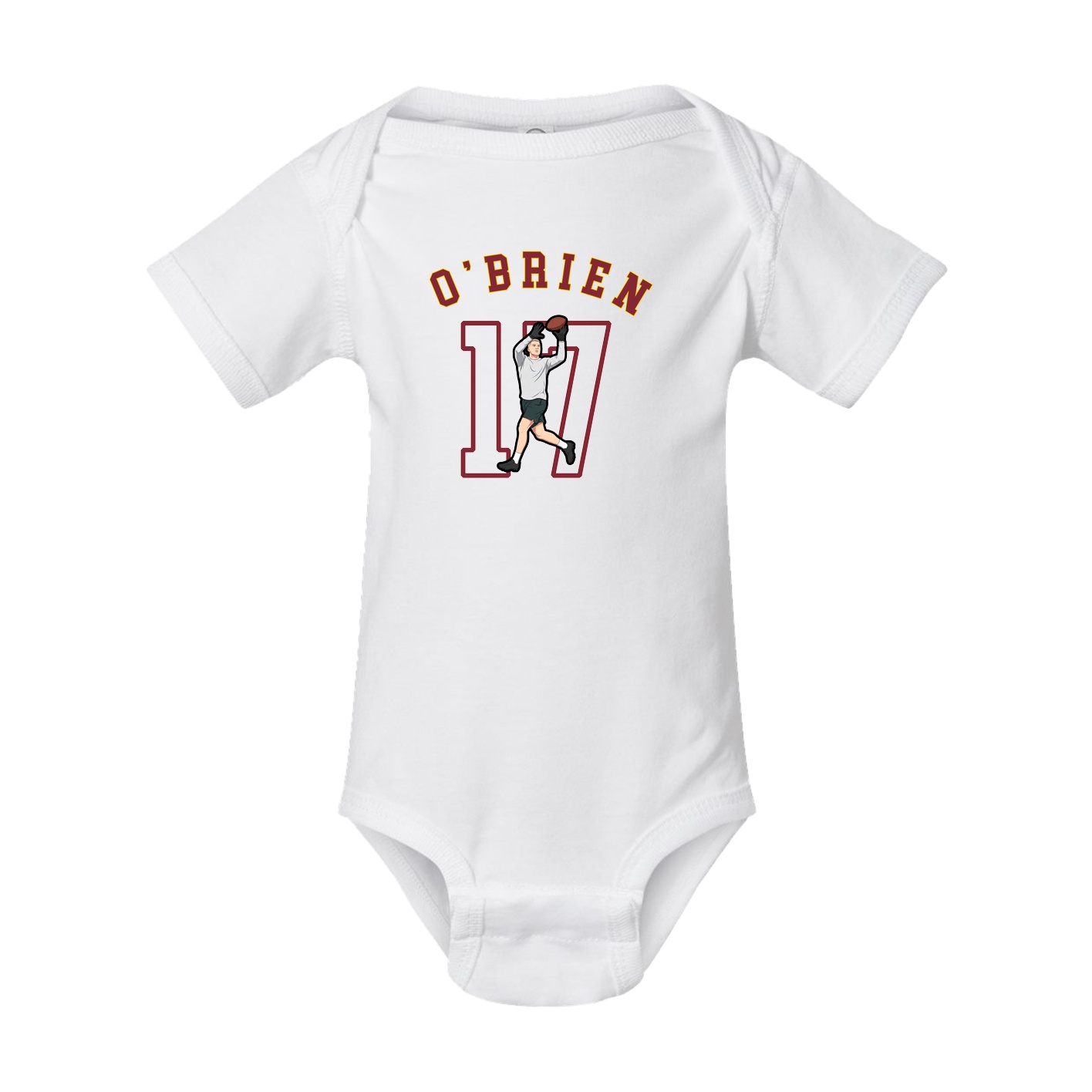 Baby Onesie — Shirsey Arch in White
