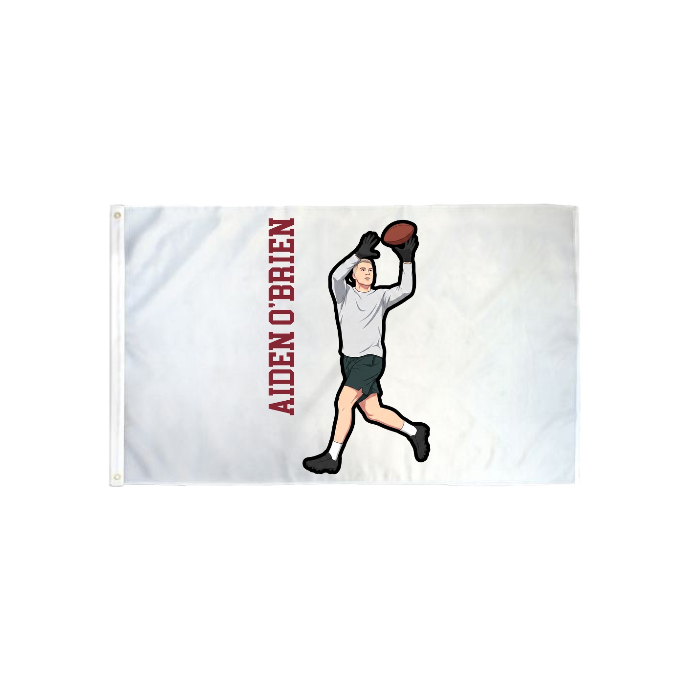 3x5 Flag — Name Vertical in Classic