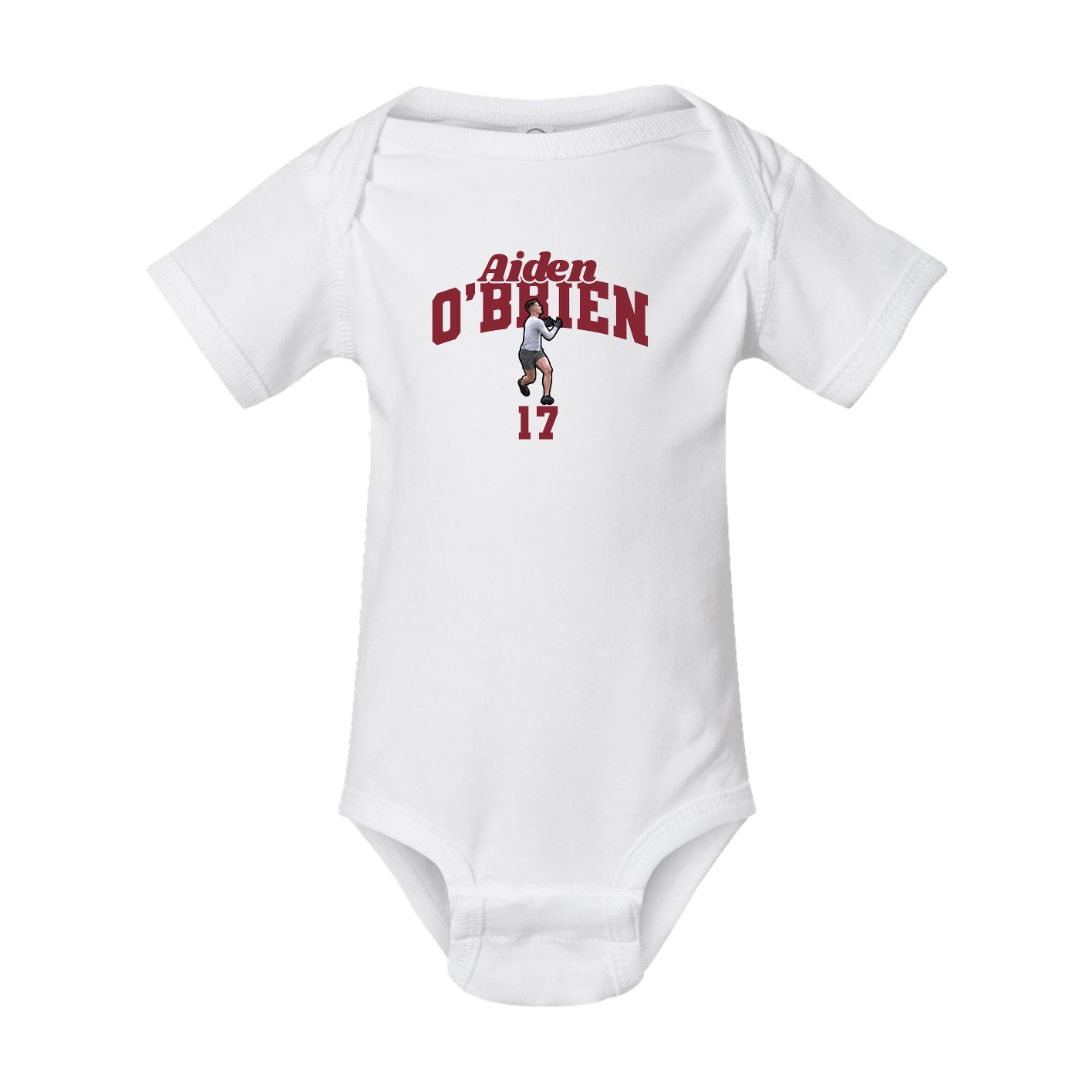 Baby Onesie — Signature Arch in White