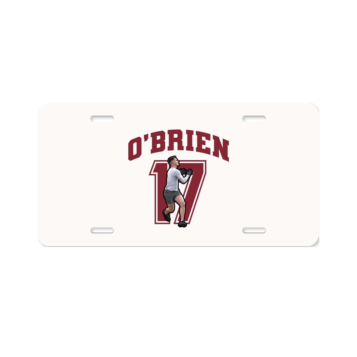 License Plate — Number in Classic
