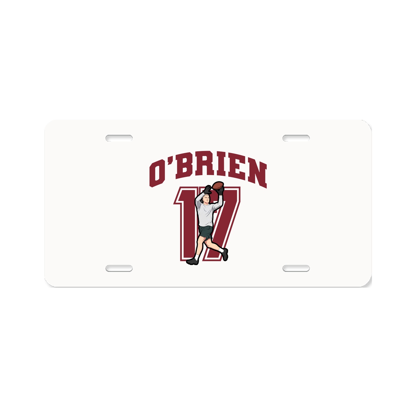 License Plate — Number in Classic