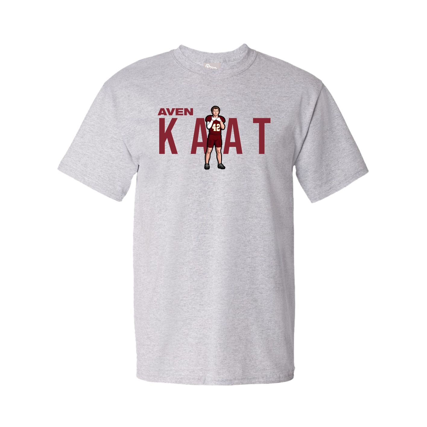 Tee — Player Name in Grey