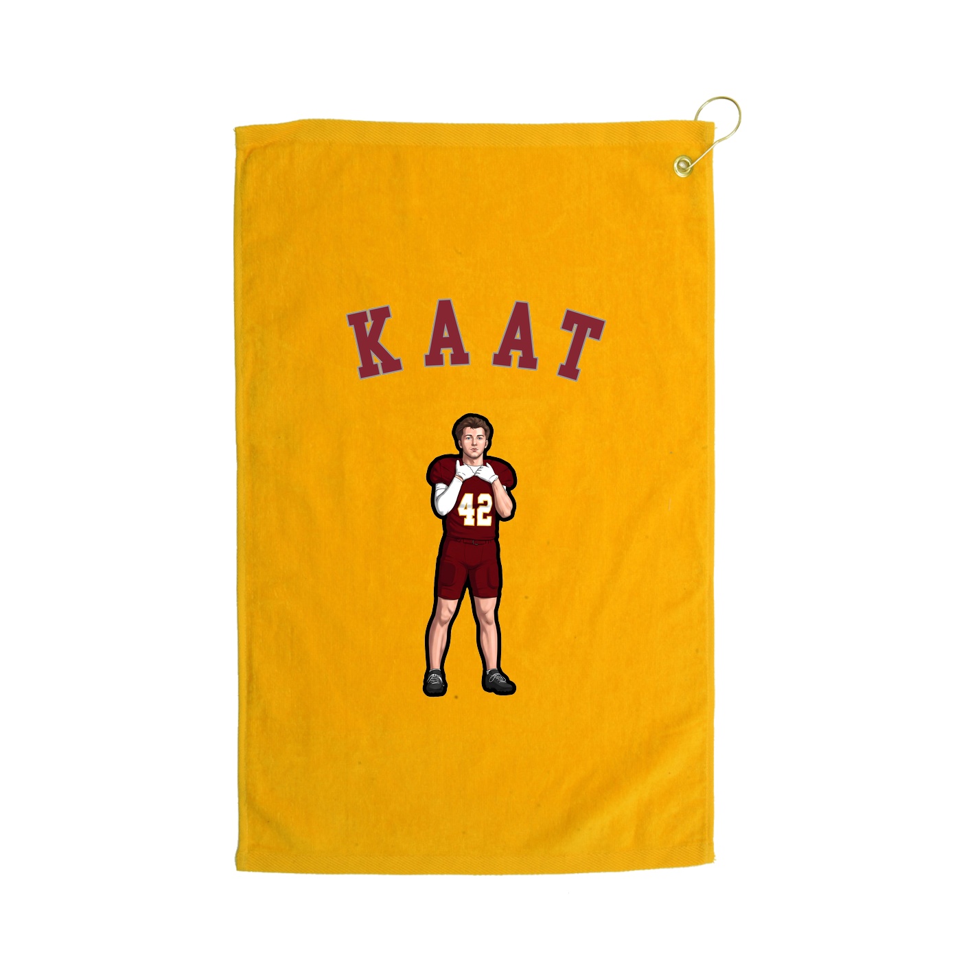 Golf Towel — Shirsey Arch in Gold