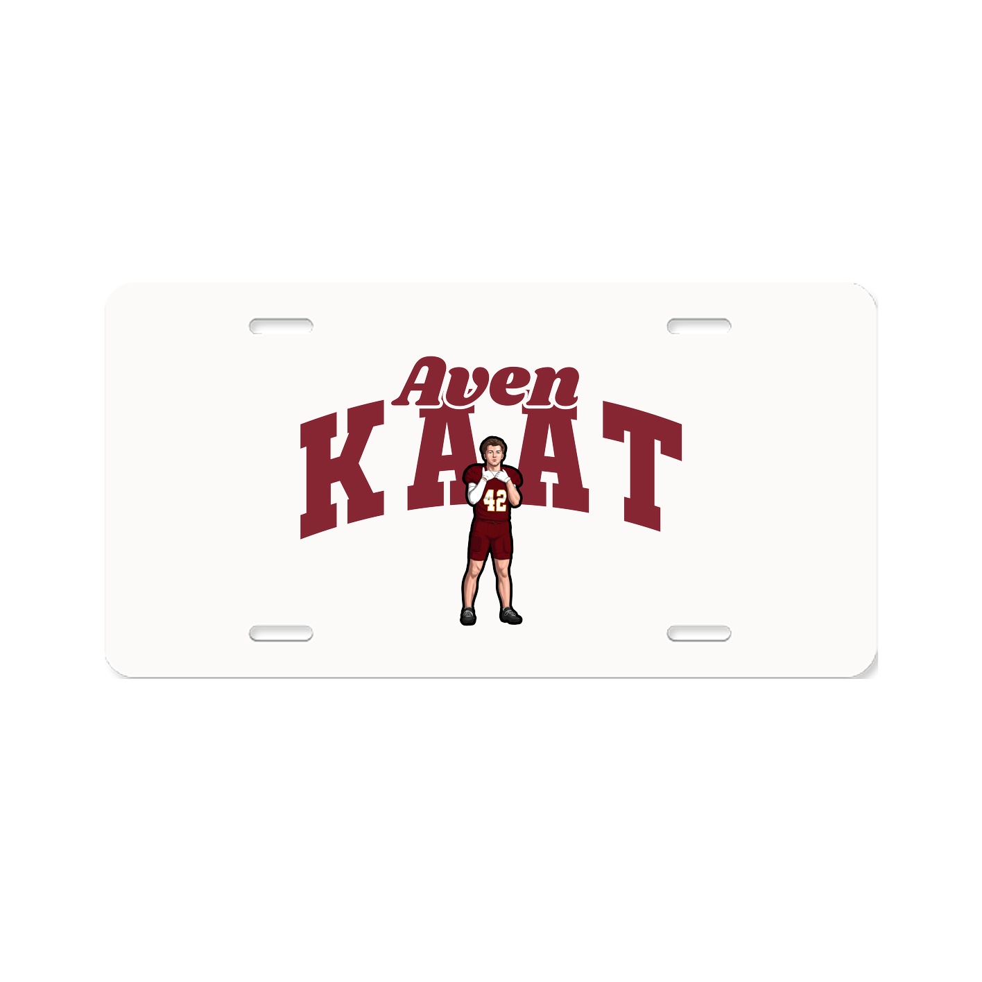 License Plate — Signature Arch in Classic