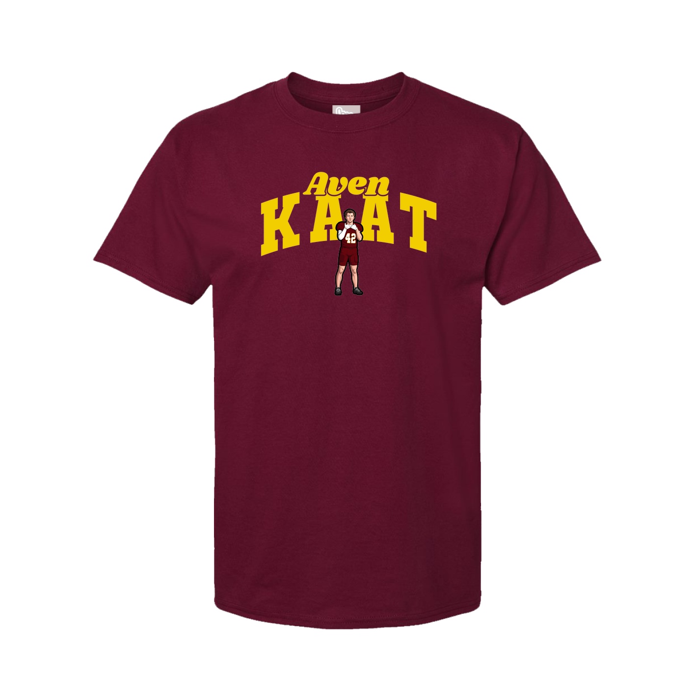 Youth Tee — Signature Arch in Cardinal