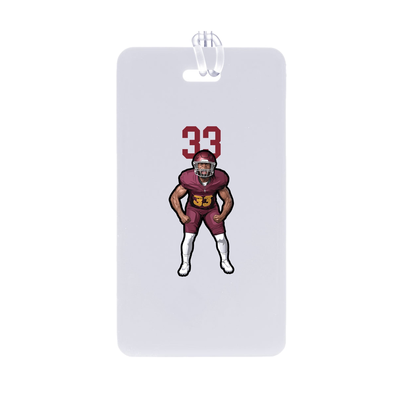 Bag Tag — Number Top in Classic