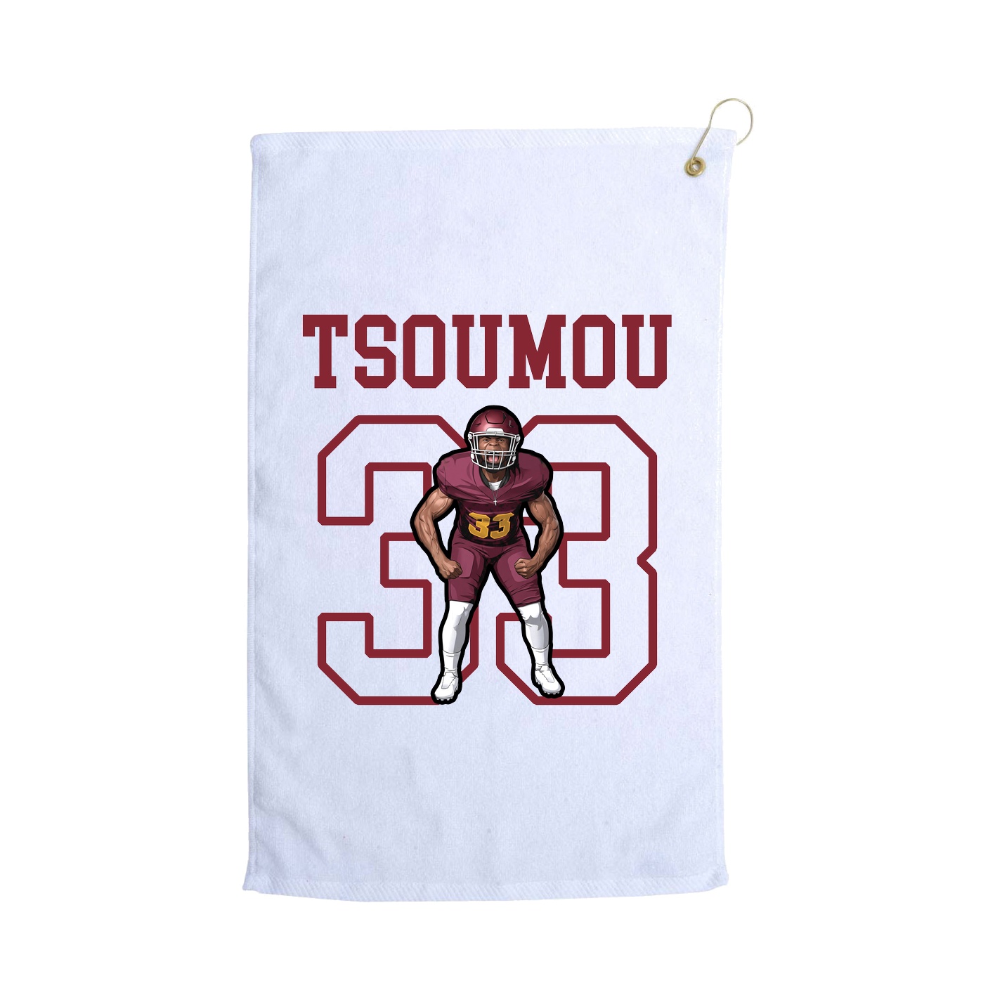 Golf Towel — Shirsey in White