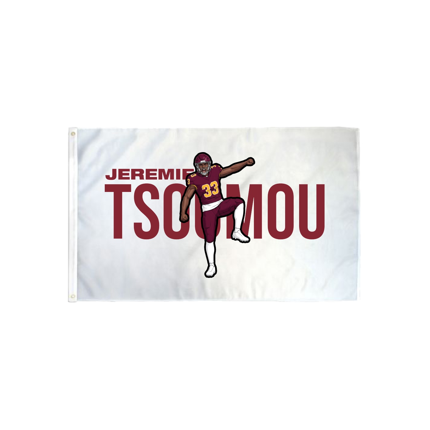 3x5 Flag — Player Name in Classic
