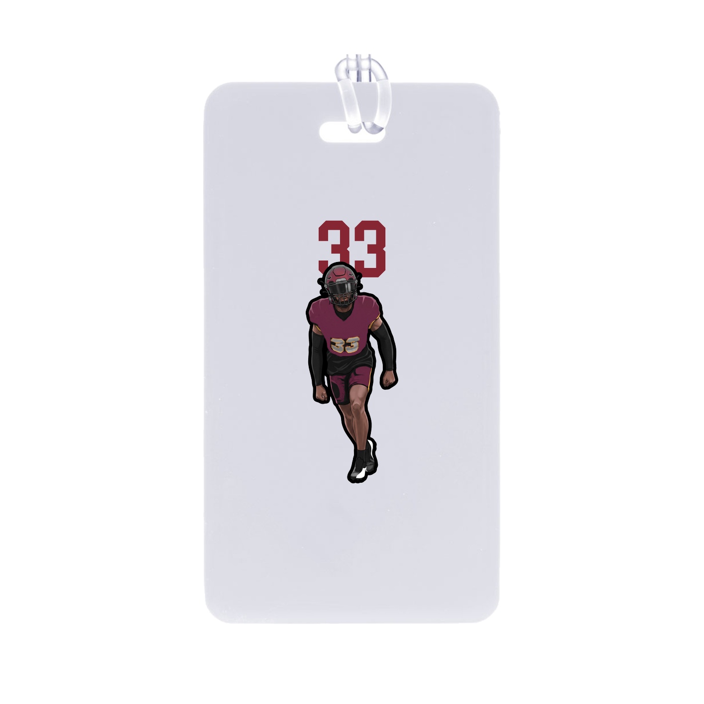 Bag Tag — Number Top in Classic