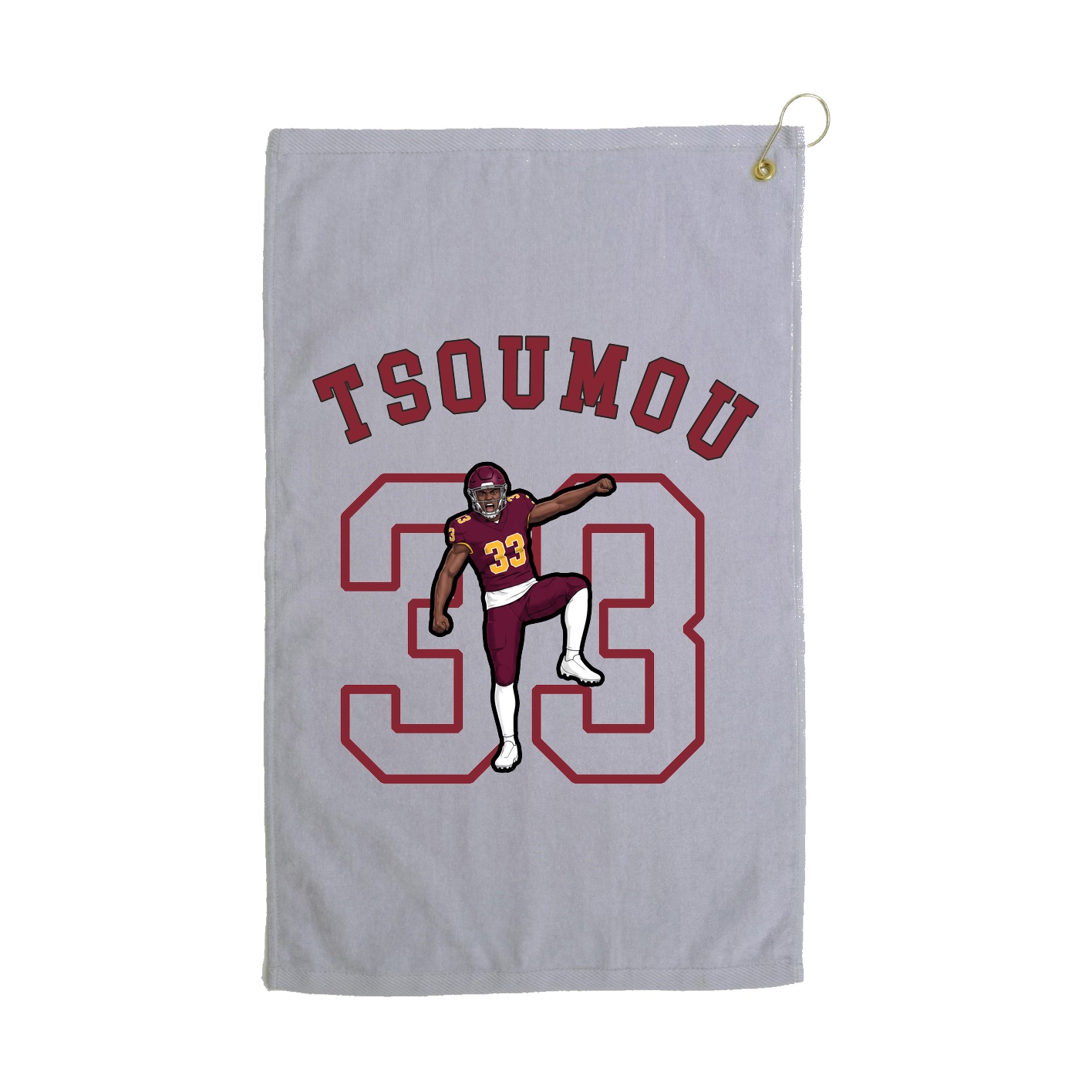 Golf Towel — Shirsey Arch in Grey