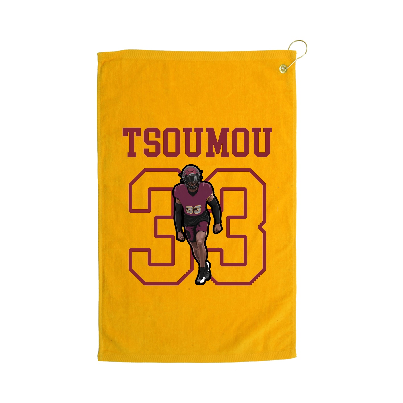 Golf Towel — Shirsey in Gold
