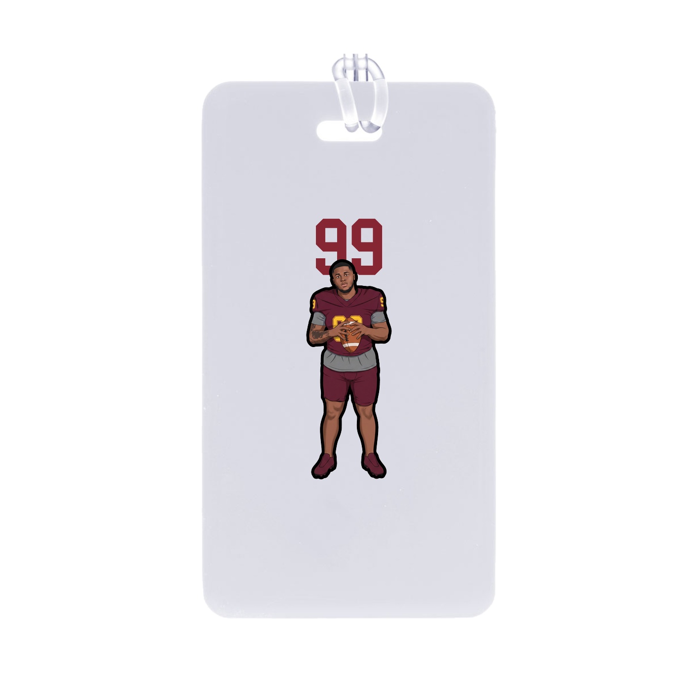 Bag Tag — Number Top in Classic