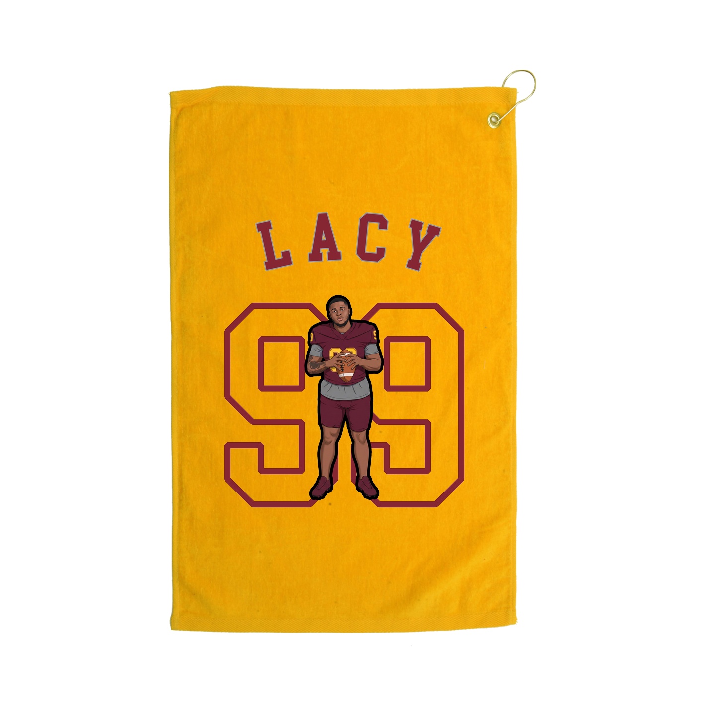 Golf Towel — Shirsey Arch in Gold