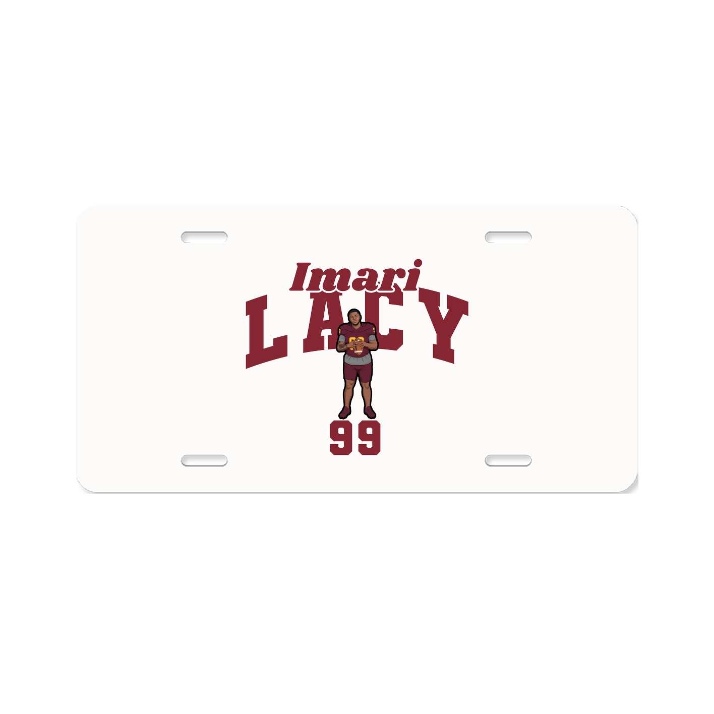 License Plate — Signature Arch in Classic