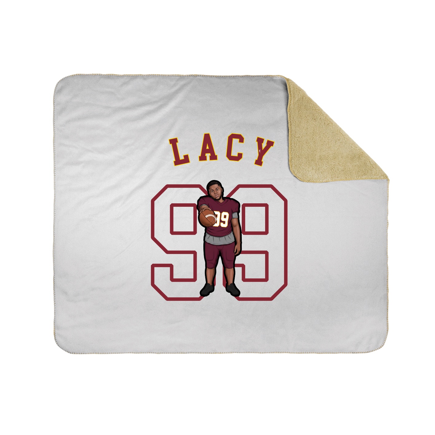 Throw Blanket — Shirsey Arch in White