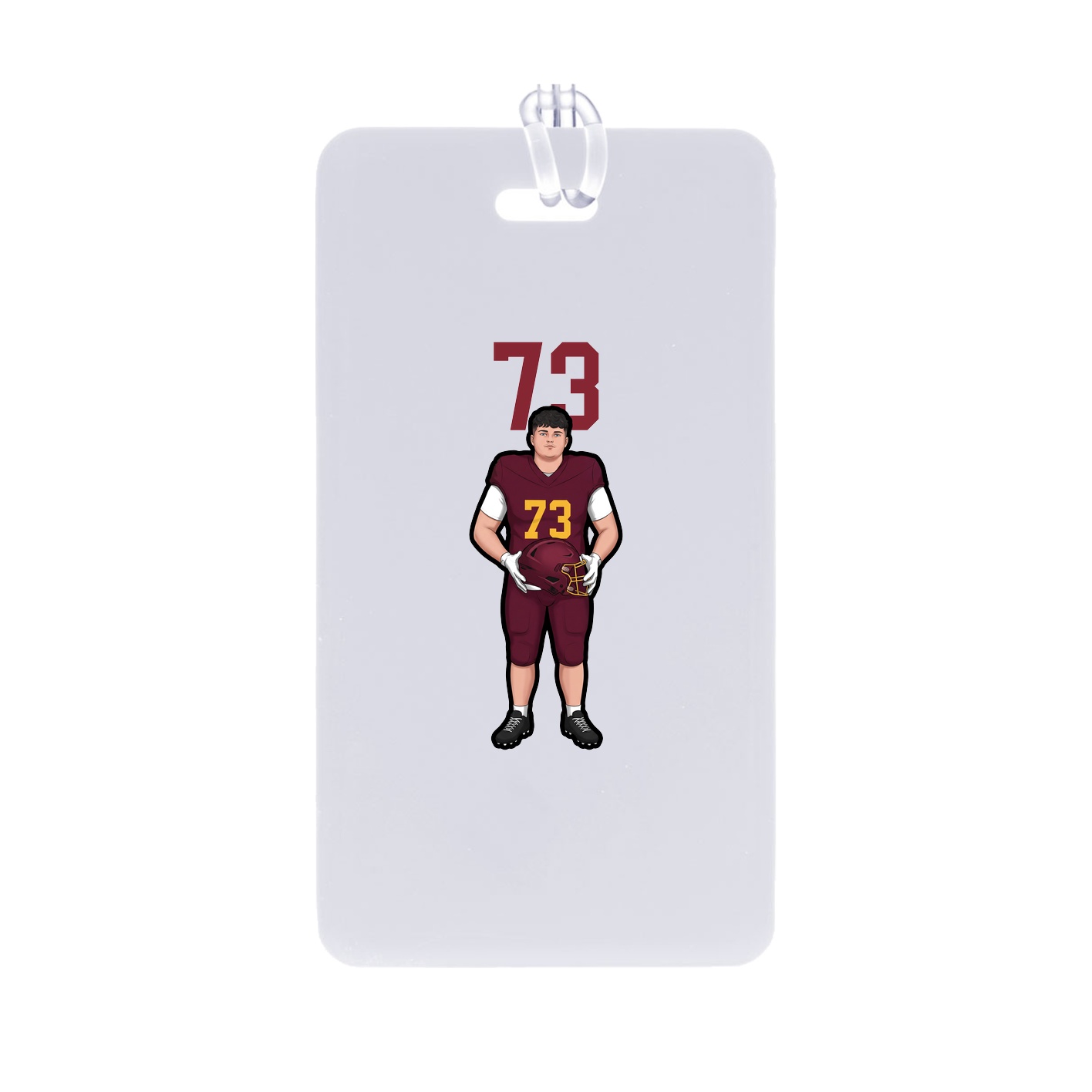 Bag Tag — Number Top in Classic